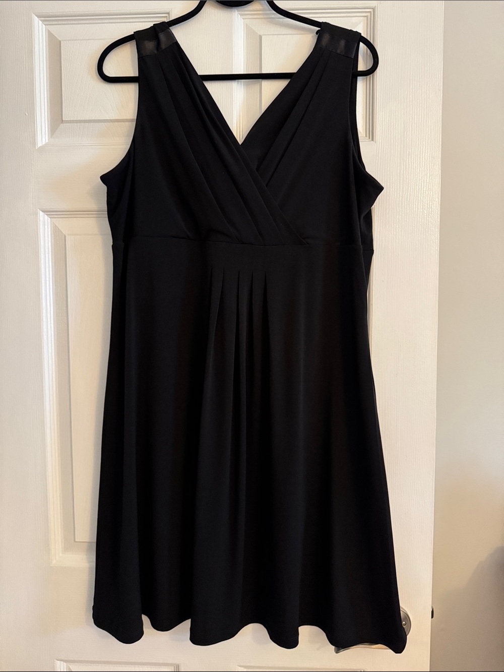 Black mini dress